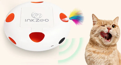 Mystery Paw Electric Interactive Feather Cat Toy - Endless Fun for Indoor Cats