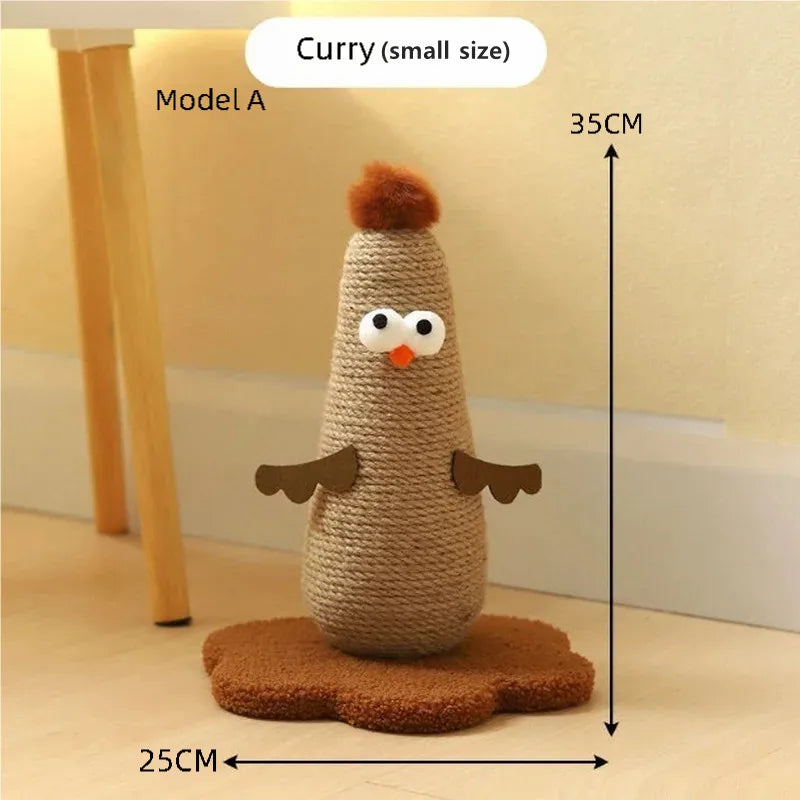 Mystery Paw Vertical Cat Scratching Board & Climbing Tower
