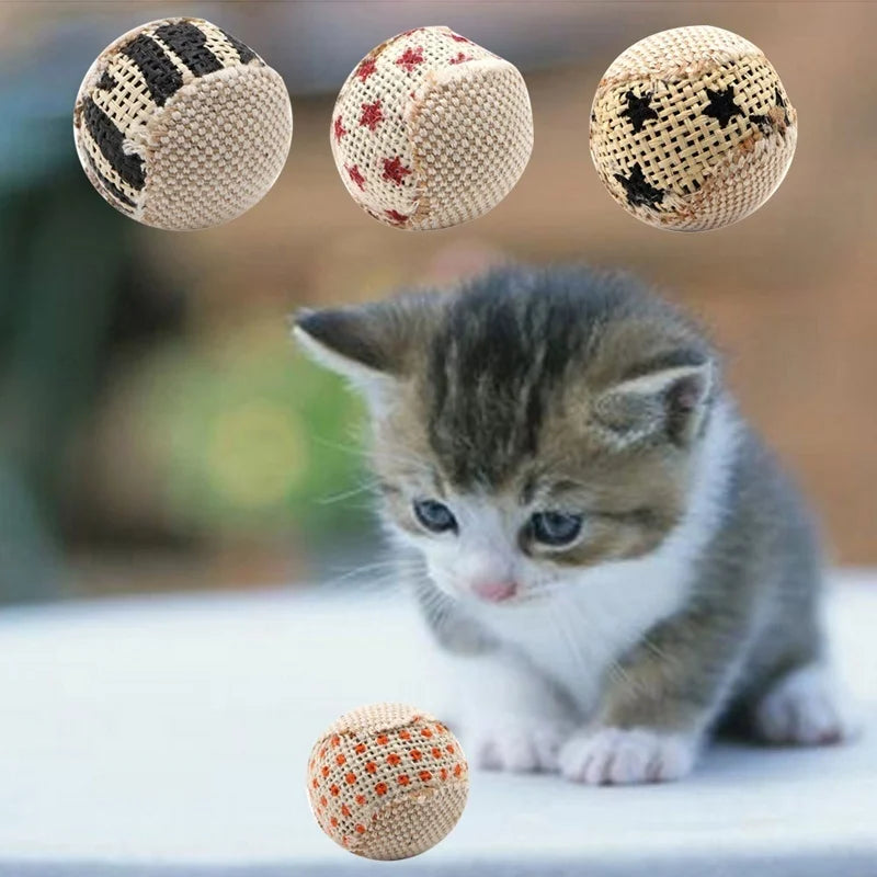 Mystery Paw Interactive Cat Ball Toy - Fun & Exercise for Your Feline!