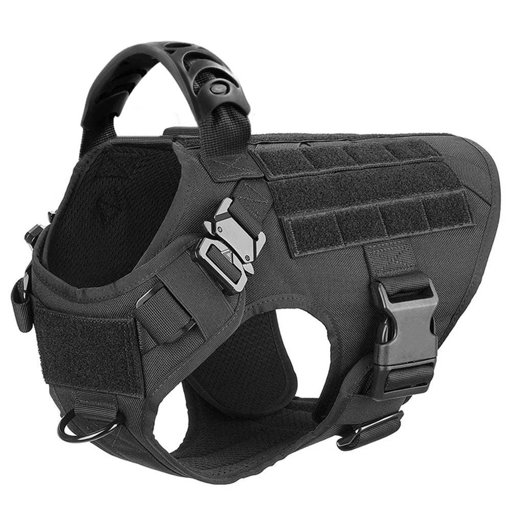 PETRAVEL Adjustable Military Grade Vest Dog Harness