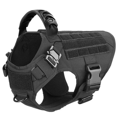 PETRAVEL Adjustable Military Grade Vest Dog Harness