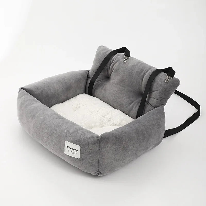 Mystery Paw Dog Car Bed – Travel Comfort & Security for Your Pup