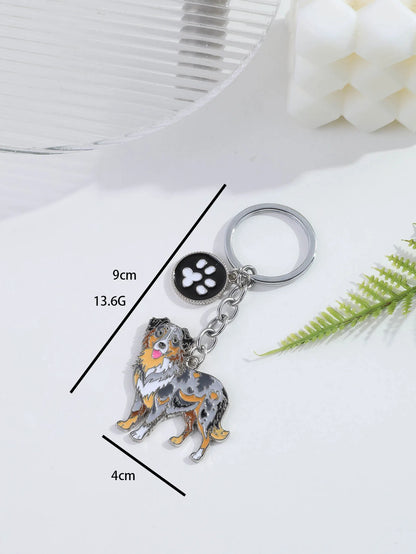 Charming German Shepherd Keychain for Dog Lovers