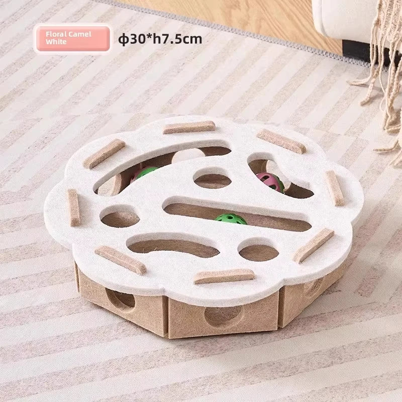Mystery Paw Interactive Cat Puzzle Box - Ultimate Indoor Cat Enrichment