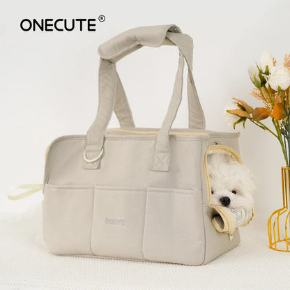 Mystery Paw Breathable Dog Carrier Bag - Travel in Style!