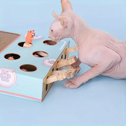 Interactive Cat Toy & Scratching Board for Curious Kittens