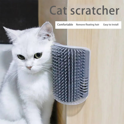 Mystery Paw Cat Corner Scrubber & Massager