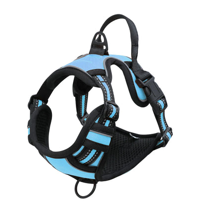 Mystery Paw No-Pull Dog Harness with Dual Leash Clips - Adjustable & Soft Padded