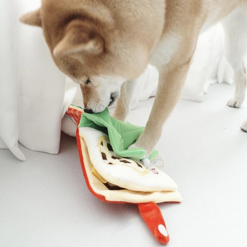 Mystery Paw Snuffle Treat Dispensing Plush Toy for Dogs