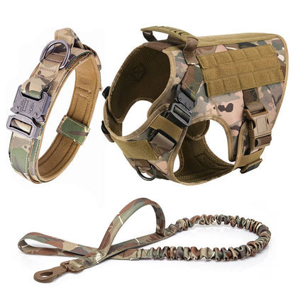 PETRAVEL Adjustable Military Grade Vest Dog Harness