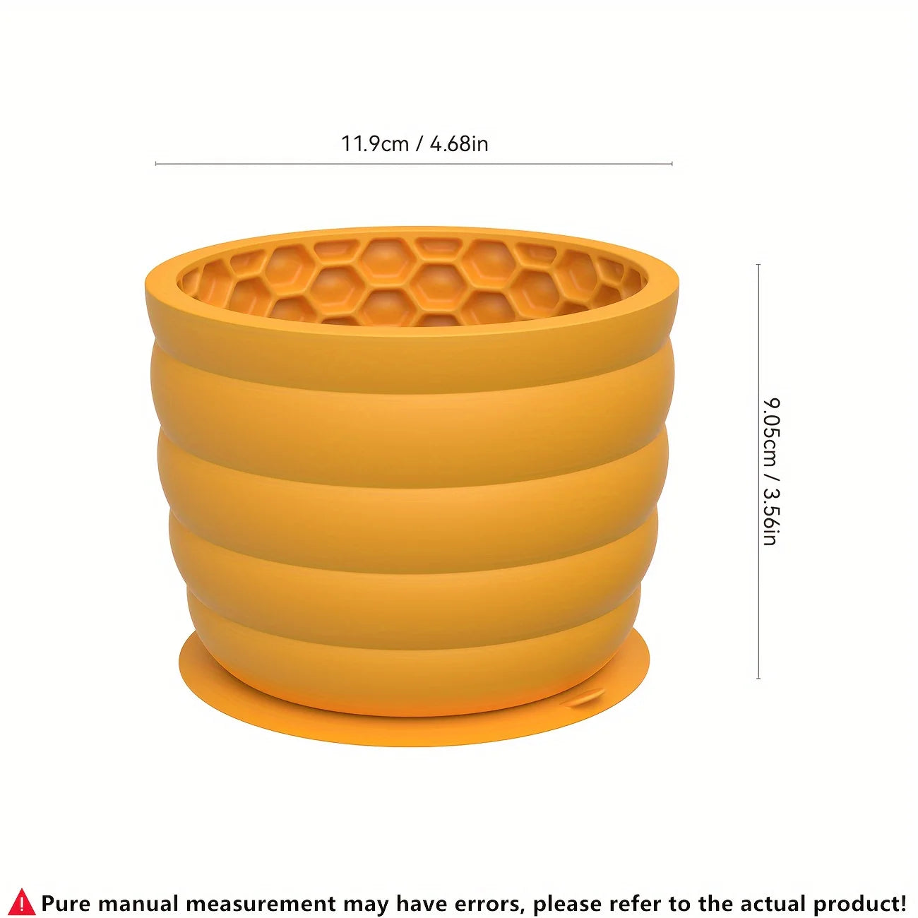 Silicone Slow Feeder Dog Bowl - Anti-Slip Design for Healthy Digestion