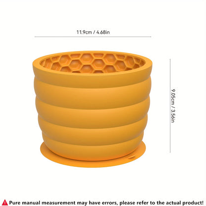 Silicone Slow Feeder Dog Bowl - Anti-Slip Design for Healthy Digestion