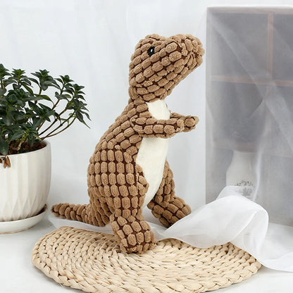 Mystery Paw Woven Animal Plush Chew Toy for Dogs & Cats – Interactive Squeaky Fun