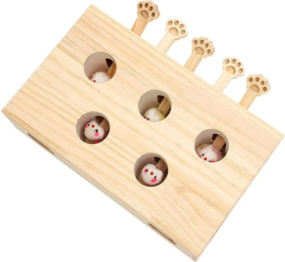 Mystery Paw's Whack-a-Mole Interactive Cat Toy