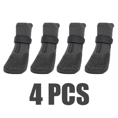 All-Season Protective Dog Boots - Ultimate Paw Safety!