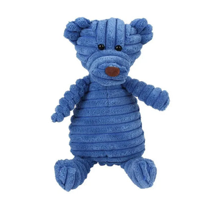 Mystery Paw Animal Squeaky Plush Toys for Dogs - Interactive & Durable Fun