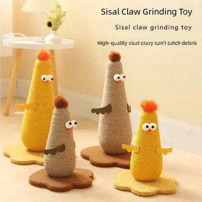 Mystery Paw Vertical Cat Scratching Board & Climbing Tower