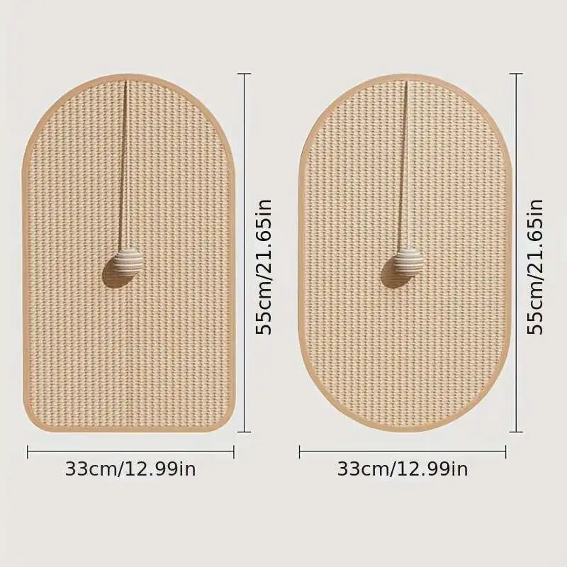 Durable Sisal Cat Scratch Pads - Protect Your Furniture!