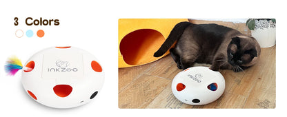 Mystery Paw Electric Interactive Feather Cat Toy - Endless Fun for Indoor Cats
