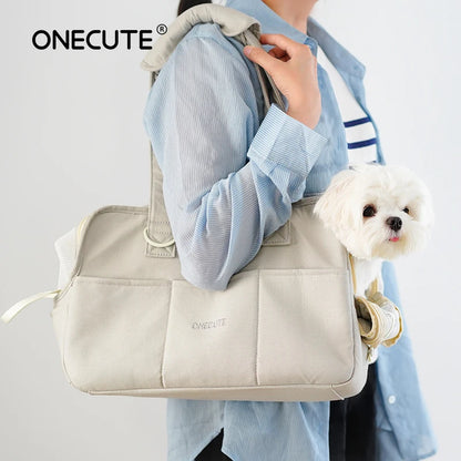 Mystery Paw Breathable Dog Carrier Bag - Travel in Style!