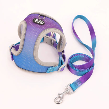 Reflective Adjustable Step-In Harness for Small Dogs & Cats - Supet