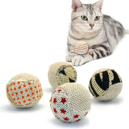Mystery Paw Interactive Cat Ball Toy - Fun & Exercise for Your Feline!