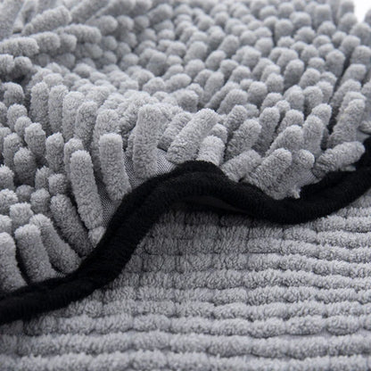 Quick-Dry Dog Bath Robe Towel - Soft & Absorbent Pet Cleaning Essential