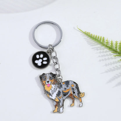 Charming German Shepherd Keychain for Dog Lovers