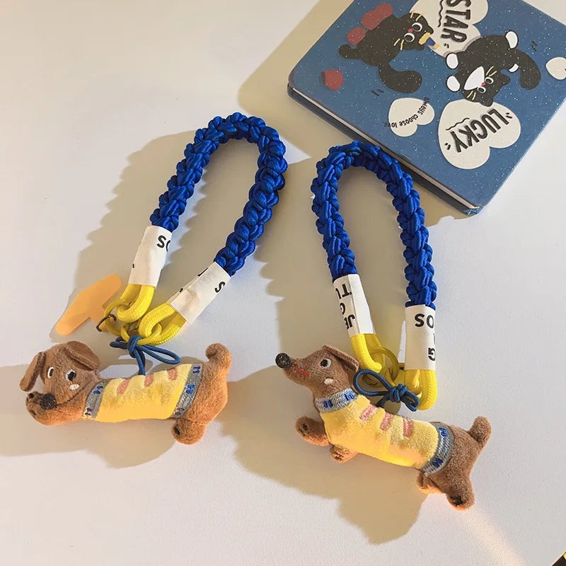 Adorable Dachshund Lanyard - Universal Mobile Phone Accessory
