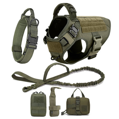PETRAVEL Adjustable Military Grade Vest Dog Harness