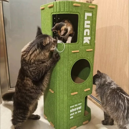 Mystery Paw Multi-layer Cat House & Climbing Frame