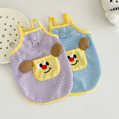 Adorable Summer Doggie Harness Vest Costumes