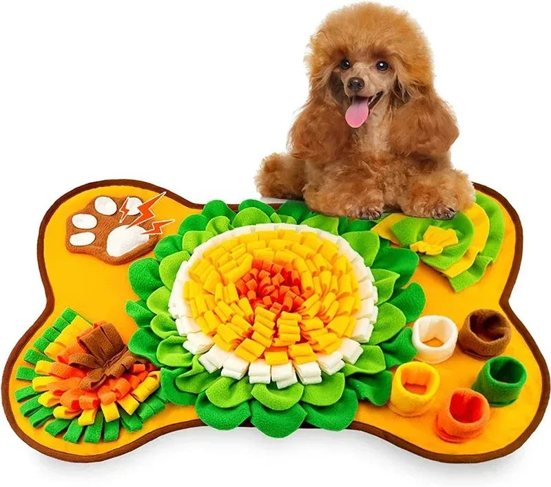 Mystery Paw Snuffle Mat: Slow Feeder & Enrichment for Dogs