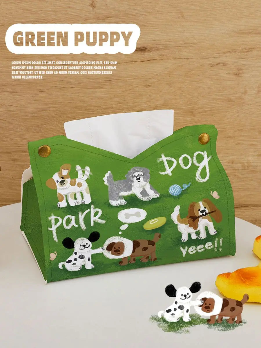 Creative Puppy Facial Tissue Holder
