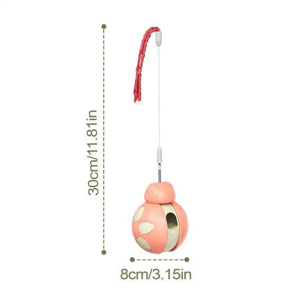 Mystery Paw Interactive Wobble Ball Cat Toy with Treat Dispenser