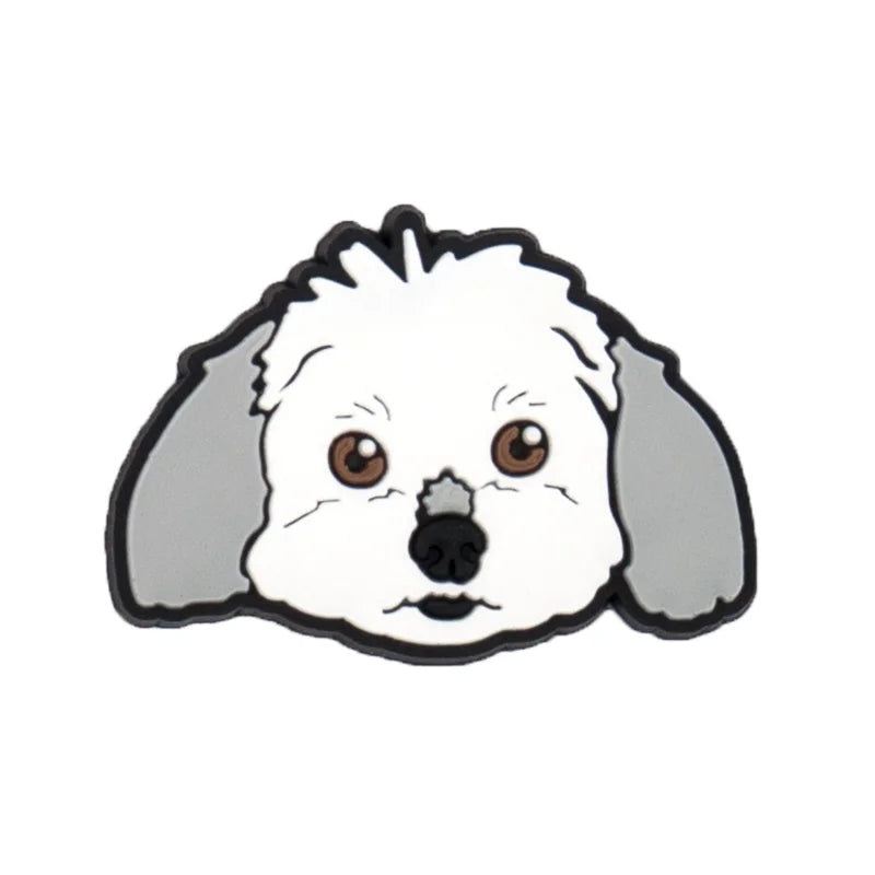 Charming Dog Shoe Charms for Labrador, Shepherd, and More!
