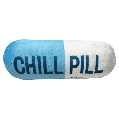 Chill Pill Plush Dog Toy - Built-in Vocal Fun!