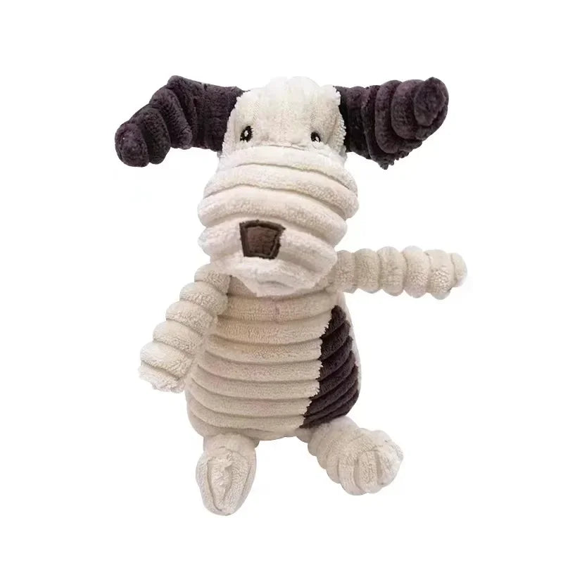 Mystery Paw Animal Squeaky Plush Toys for Dogs - Interactive & Durable Fun
