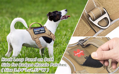 Tactical Reflective No-Pull Puppy Vest Harness - Mystery Paw