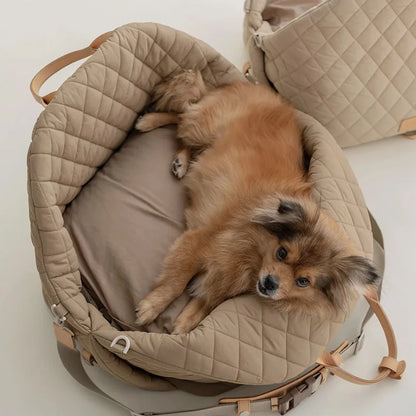 Luxury Fashion Pet Carrier Tote Bag for Stylish Adventures