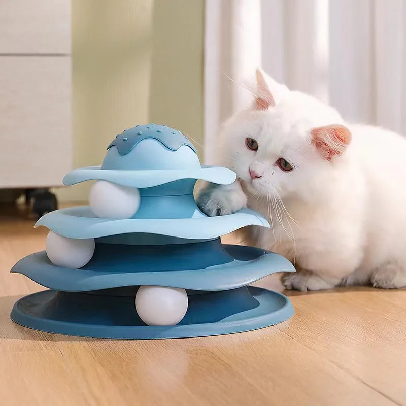 Mystery Paw Cat Adventure Tower & Tunnel