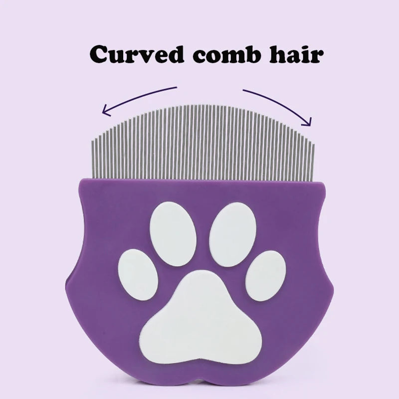Mystery Paw Flea Comb - Perfect Grooming Tool for Cats & Dogs