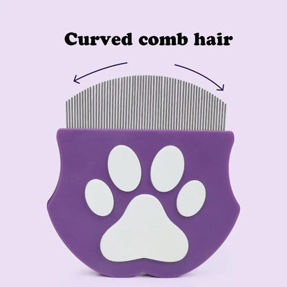 Mystery Paw Flea Comb - Perfect Grooming Tool for Cats & Dogs