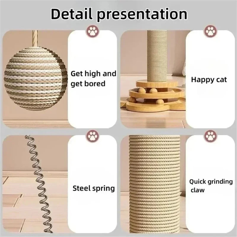 Mystery Paw Cat Scratcher & Play Turntable