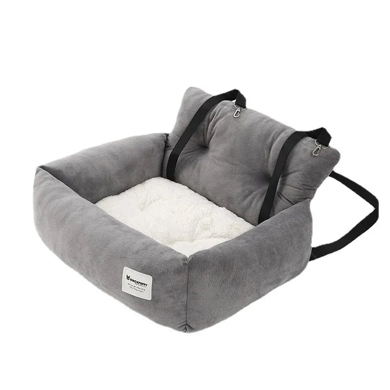 Mystery Paw Dog Car Bed – Travel Comfort & Security for Your Pup