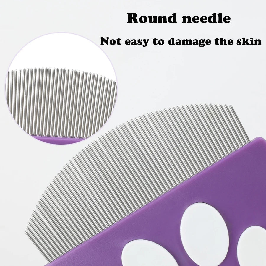 Mystery Paw Flea Comb - Perfect Grooming Tool for Cats & Dogs