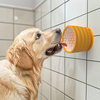 Silicone Slow Feeder Dog Bowl - Anti-Slip Design for Healthy Digestion