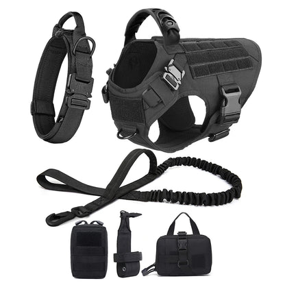 PETRAVEL Adjustable Military Grade Vest Dog Harness