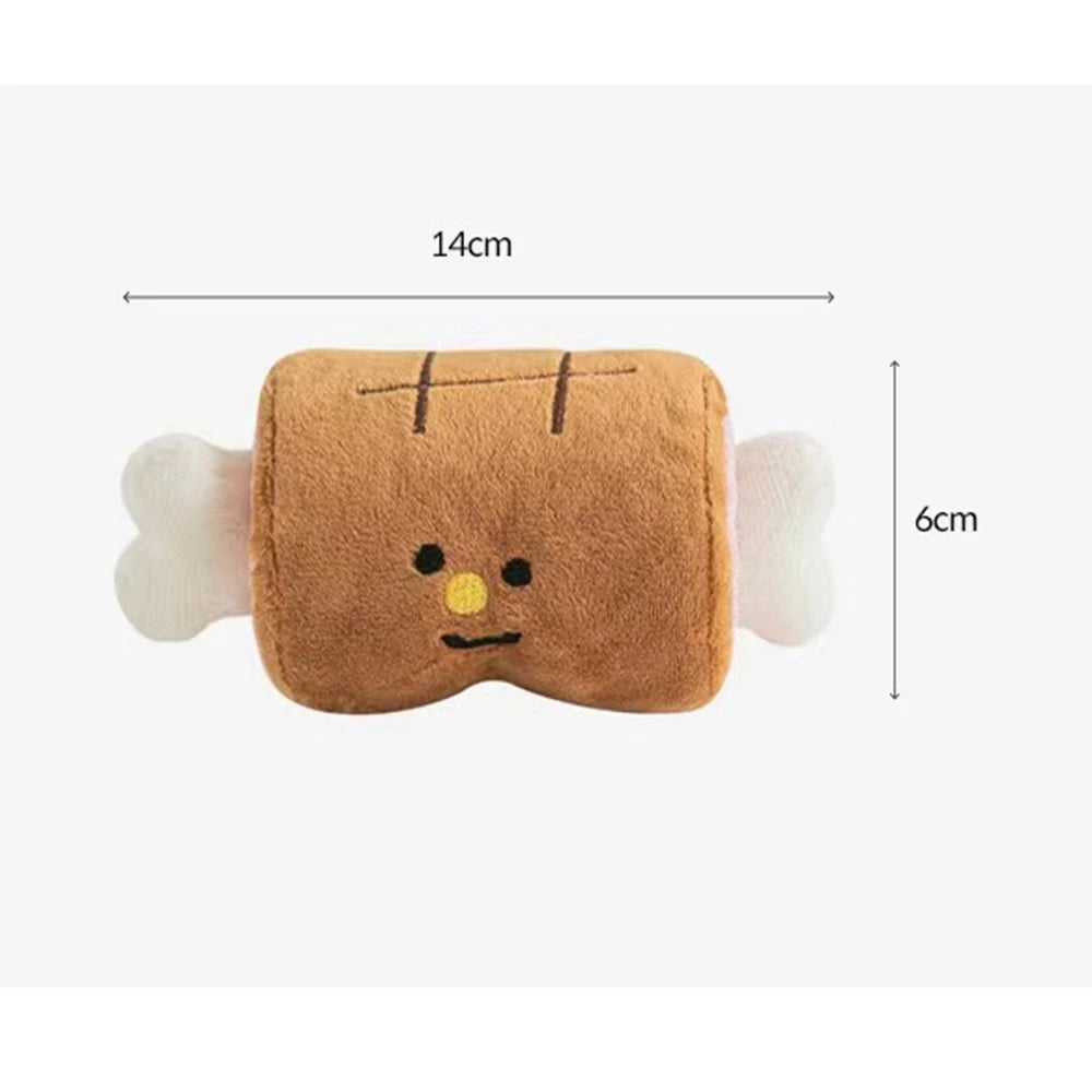 Mystery Paw Interactive Sniff & Chew Plush BBQ Dog Toy