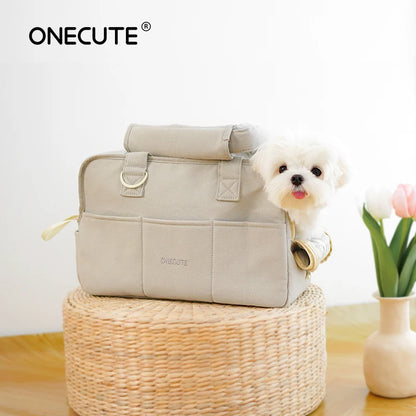 Mystery Paw Breathable Dog Carrier Bag - Travel in Style!